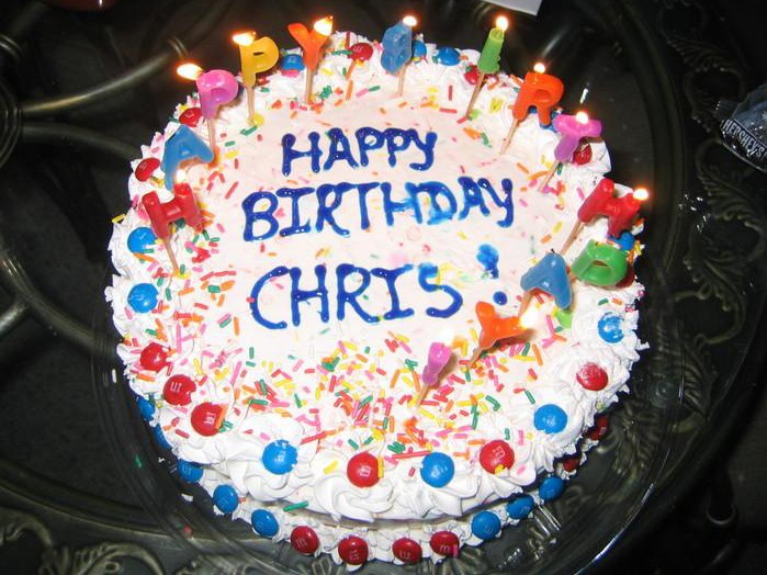 Chris Birthday Cake