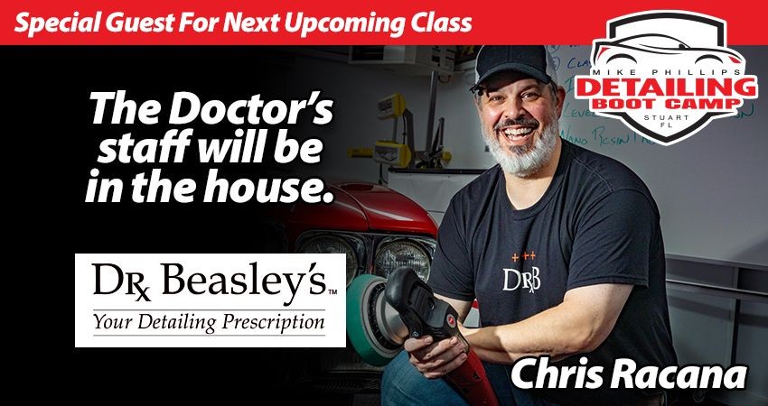 Chris Racana Mike Phillips Car Detailing Classes