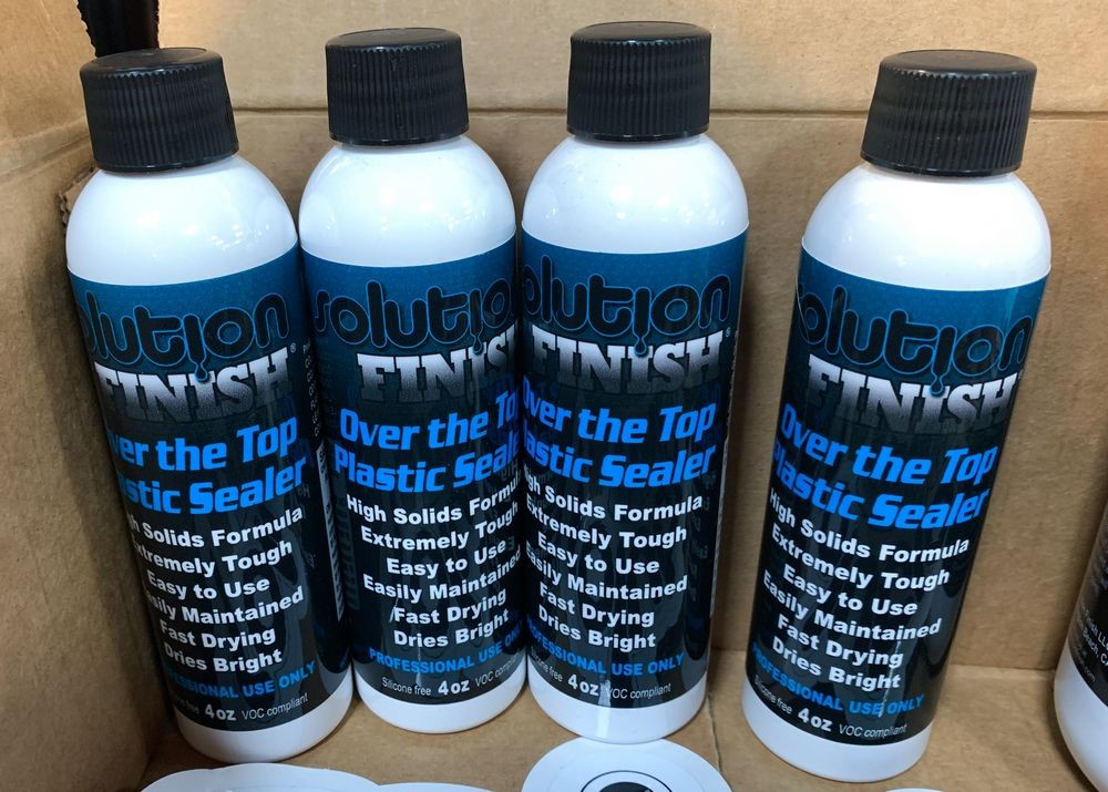 Chris West Over The Top Plastic Sealer Solution Finish
