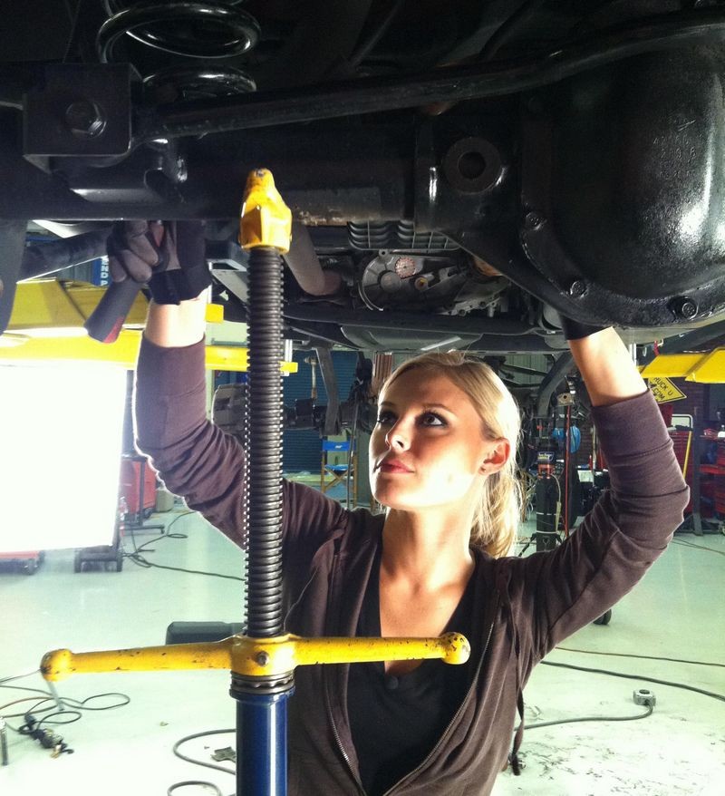 Christie Lee from All Girls Garage at Autogeek