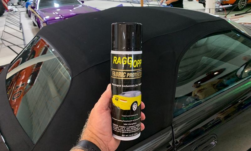 Clean Canvas Convertible Top RaggTopp Mike Phillips