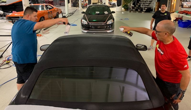 Clean Canvas Convertible Top RaggTopp Mike Phillips