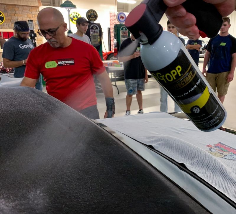Clean Canvas Convertible Top RaggTopp Mike Phillips