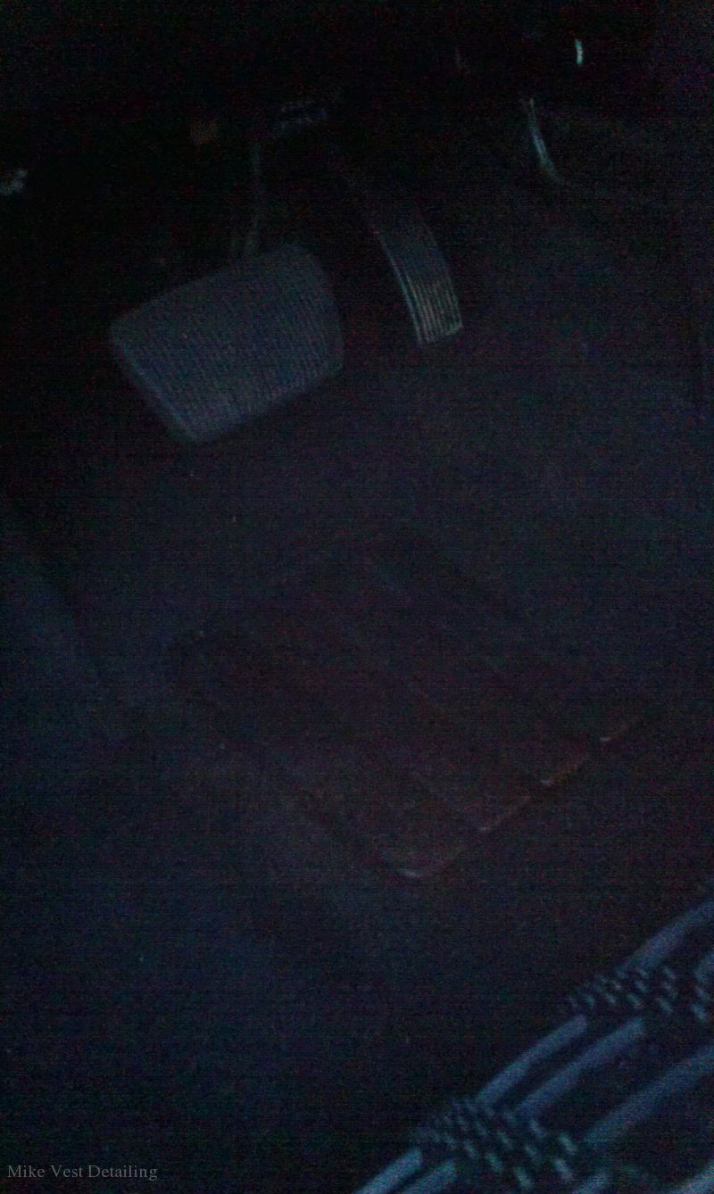 Clean Driver Side Carpet
