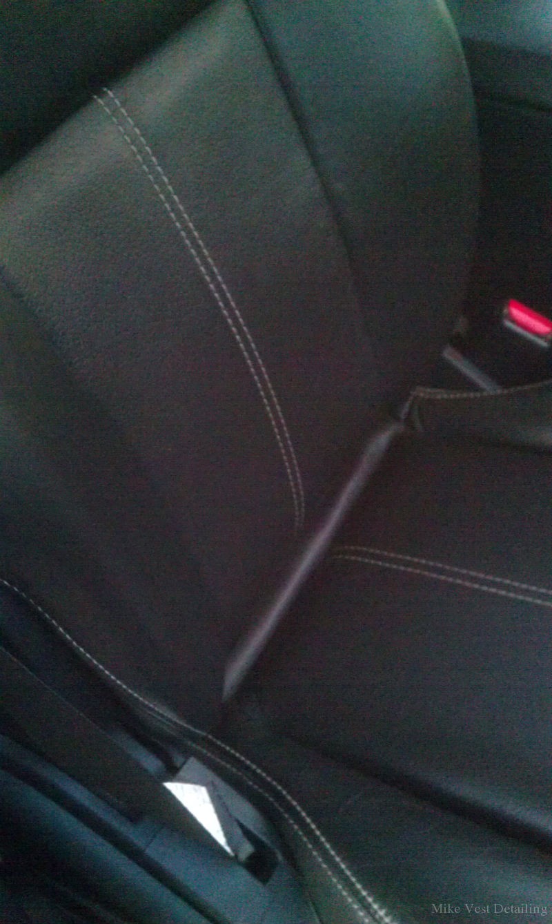 Clean Leather Passenger Seat 2