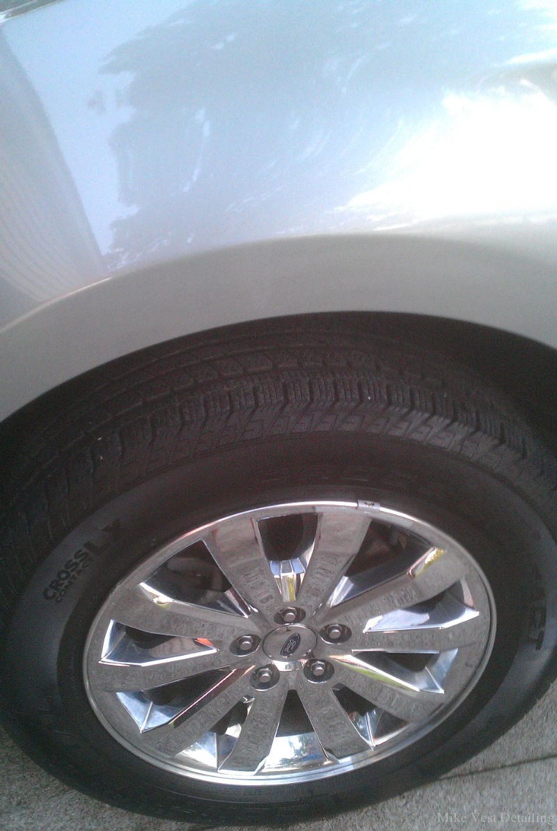 Clean Wheel and Tire 1