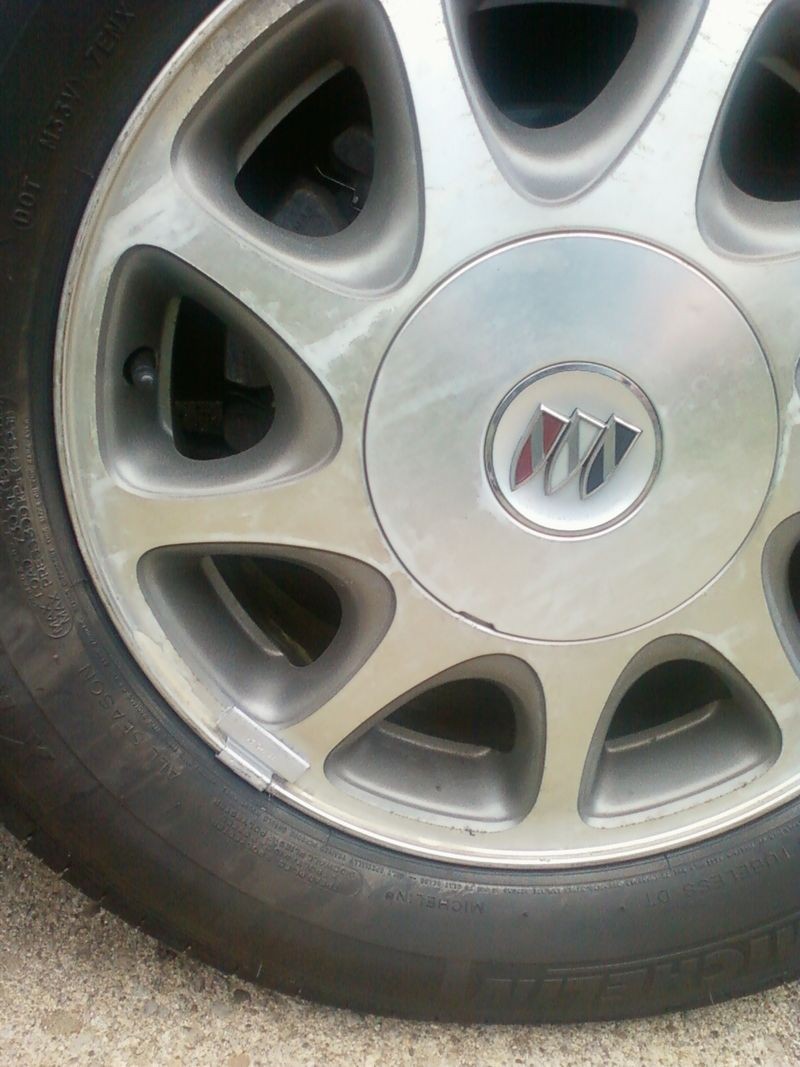 Clearcoated wheels