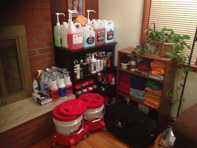 Corner of living room