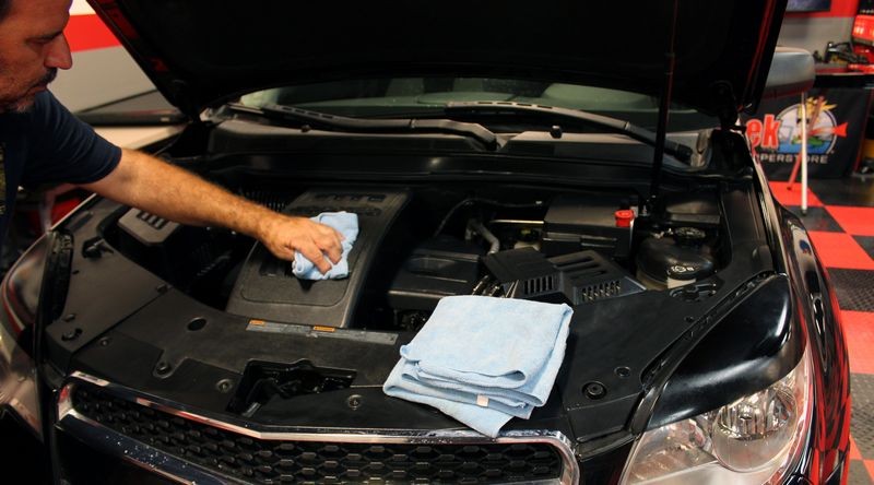 Cosmetic Engine Deailing by Mike Phillips at Autogeek