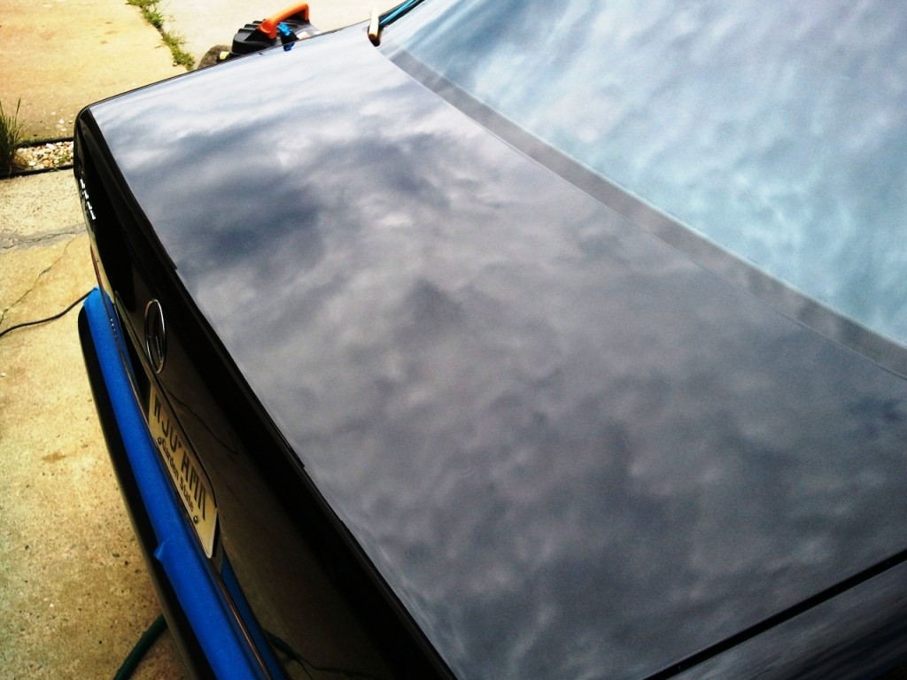 Cousin David's Mercedes