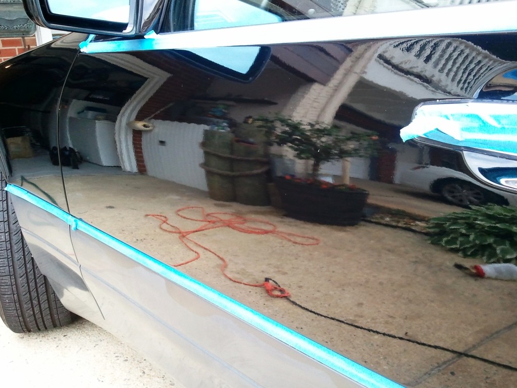 Cousin David's Mercedes