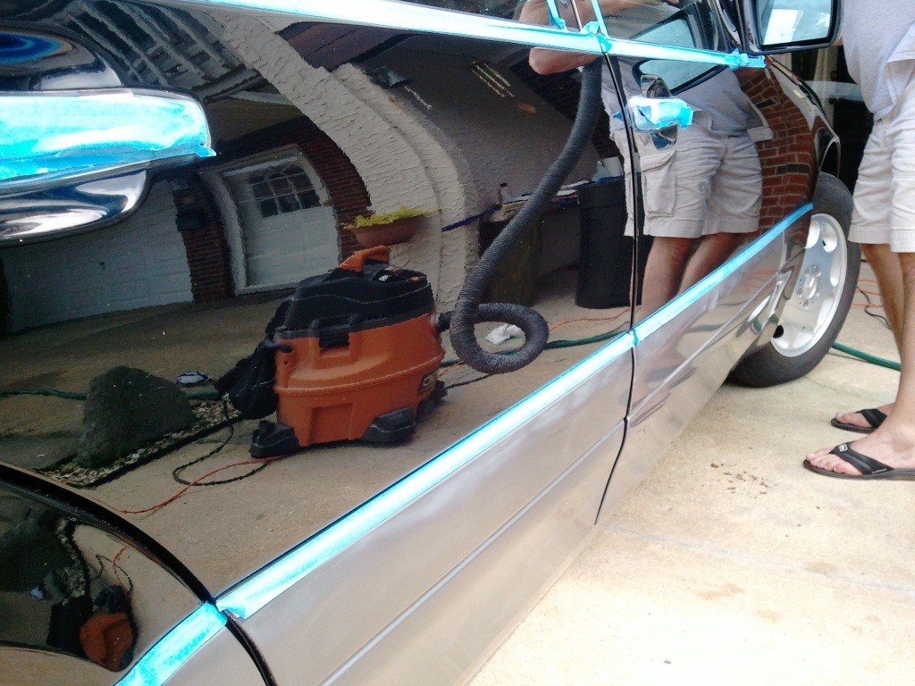 Cousin David's Mercedes