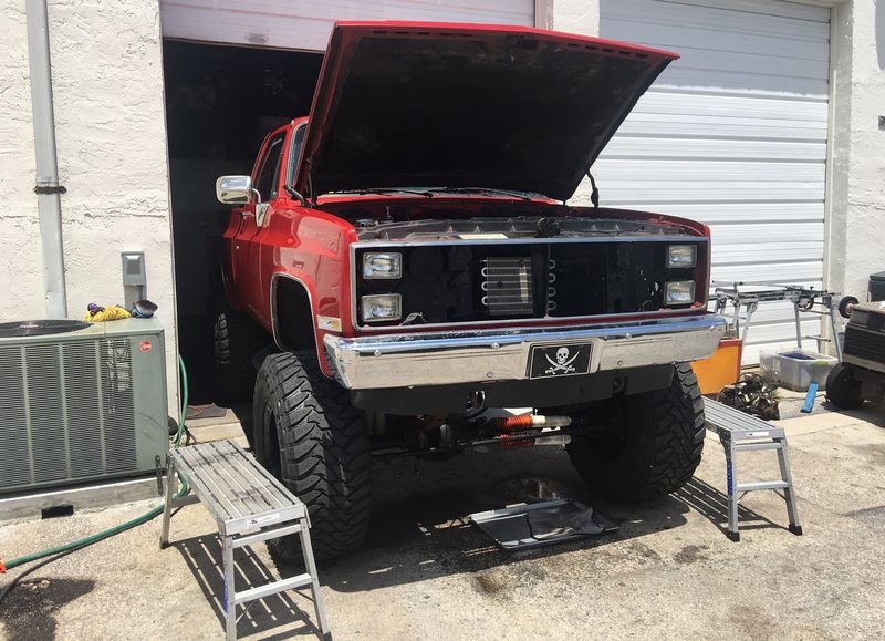 Crack in truck frame Mike Phillips