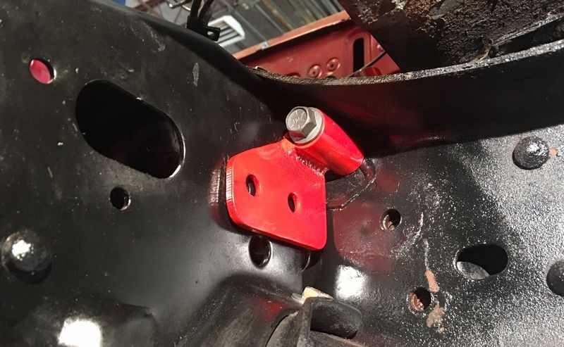 Crack in truck frame Mike Phillips