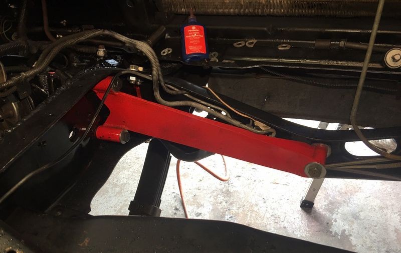 Crack in truck frame Mike Phillips