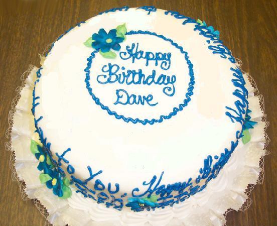Dave Birthday Cake