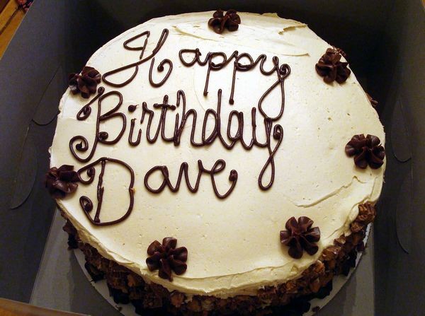 Dave Birthday Cake