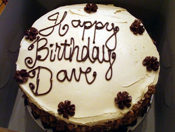 Dave Birthday Cake