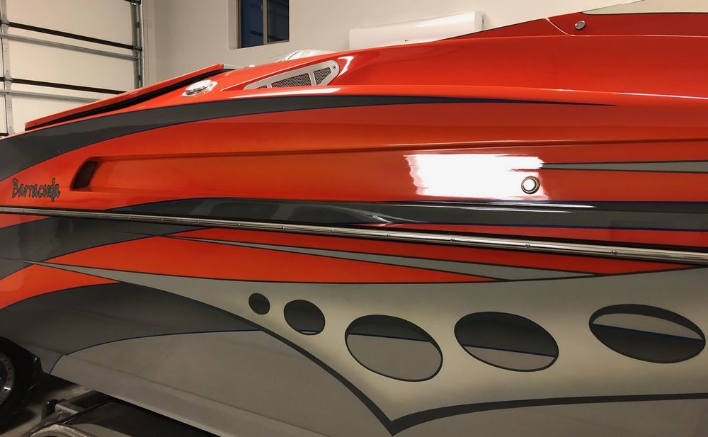 Defect in gelcoat on boat mike phillips