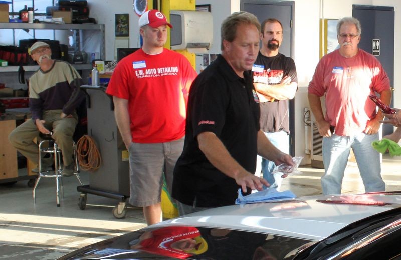 Dennis Gage and Mike Phillips at Evansville GTG