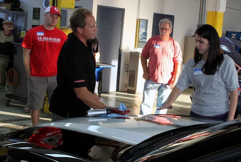 Dennis Gage and Mike Phillips at Evansville GTG
