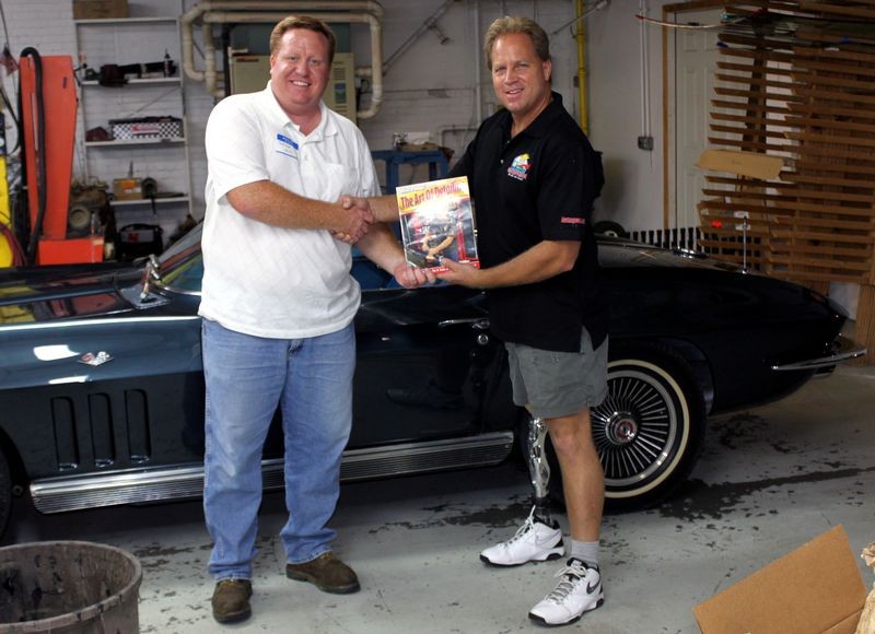 Dennis Gage and Mike Phillips at Evansville GTG