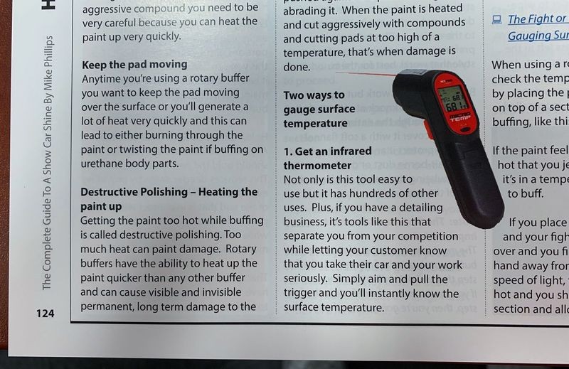 Destructive Polishing Heating the paint up Mike Phillips