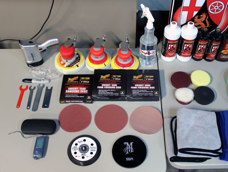 Detailing Class Wetsanding Class Rotary Buffer Class