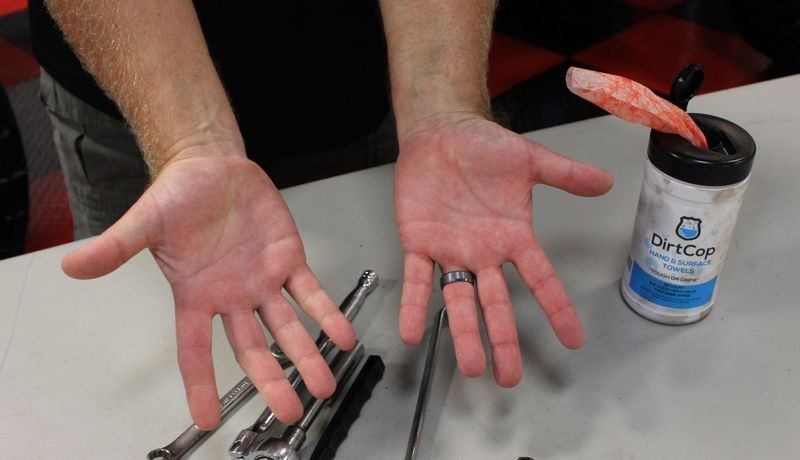 Dirt Cop Hand Cleaner Review by Mike Phillips Autogeek