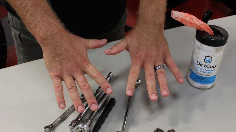 Dirt Cop Hand Cleaner Review by Mike Phillips Autogeek