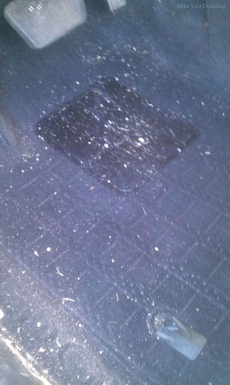 Dirty Driver Side Carpet