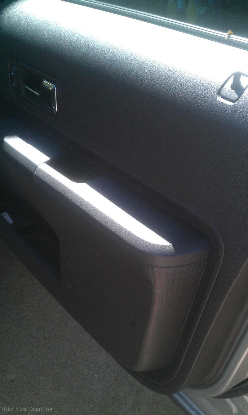 Dirty Passenger Side Door Panel