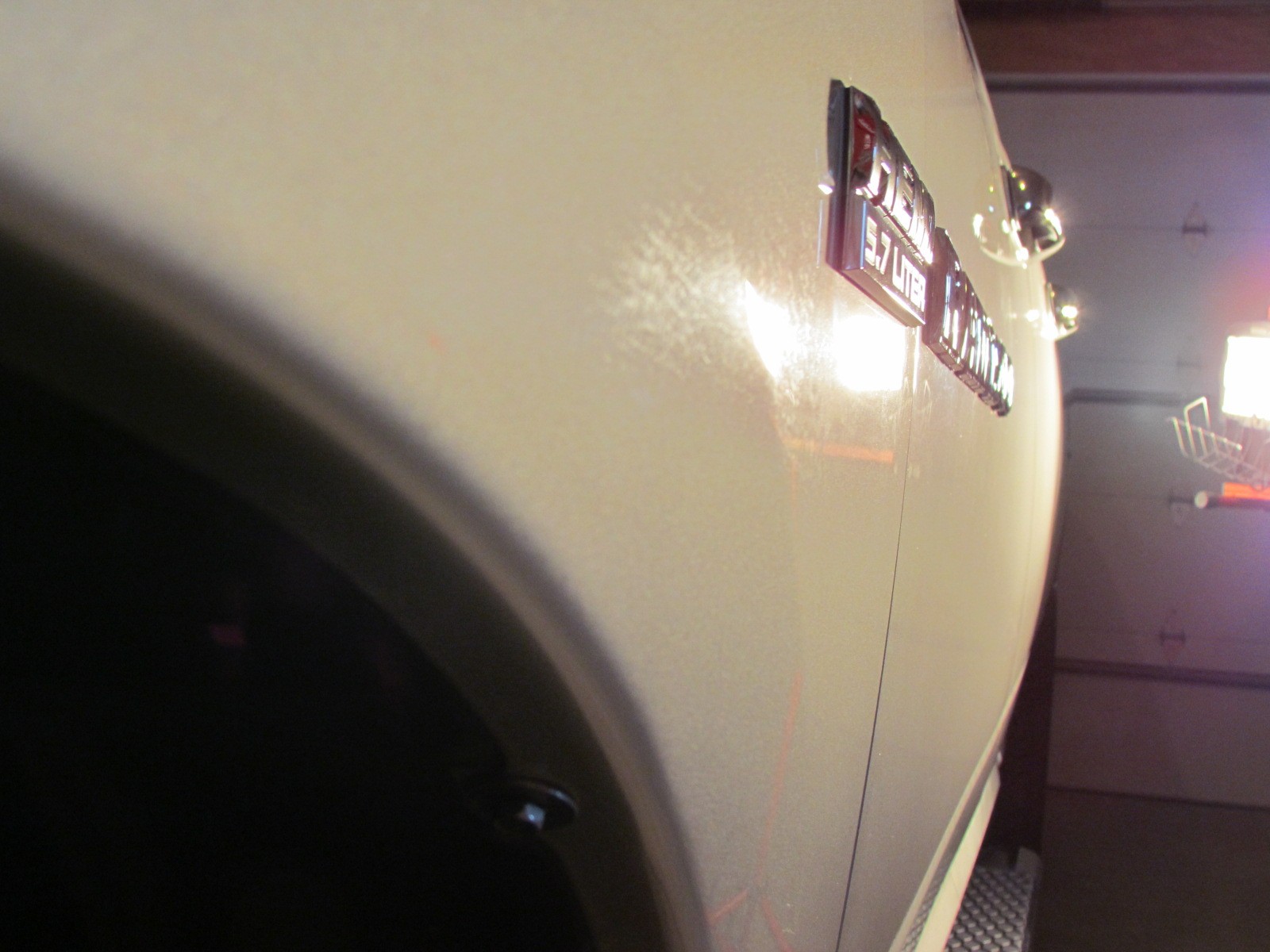 discoloration in paint blend