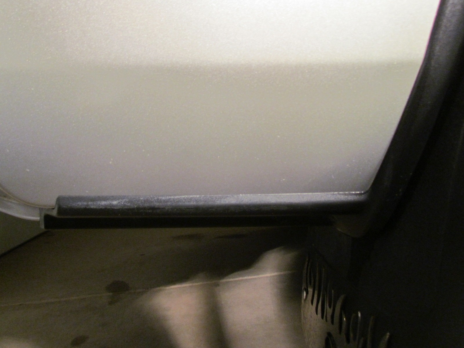 discolored molding