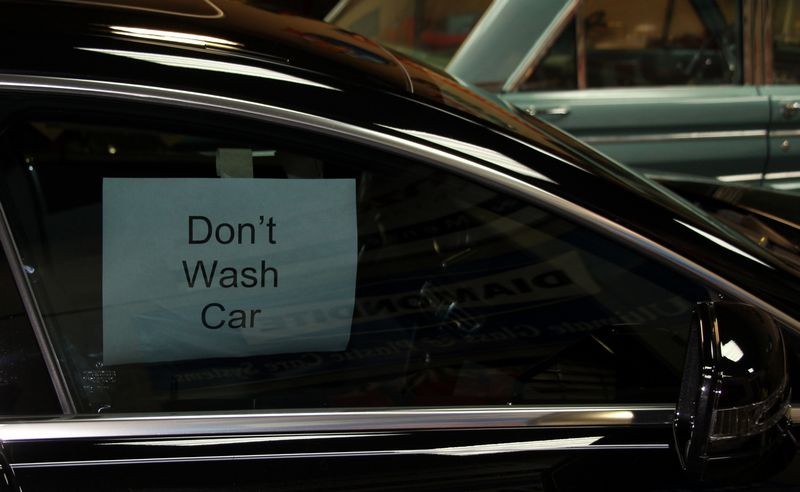 DONT WASH CAR !!!!!!!!!!!