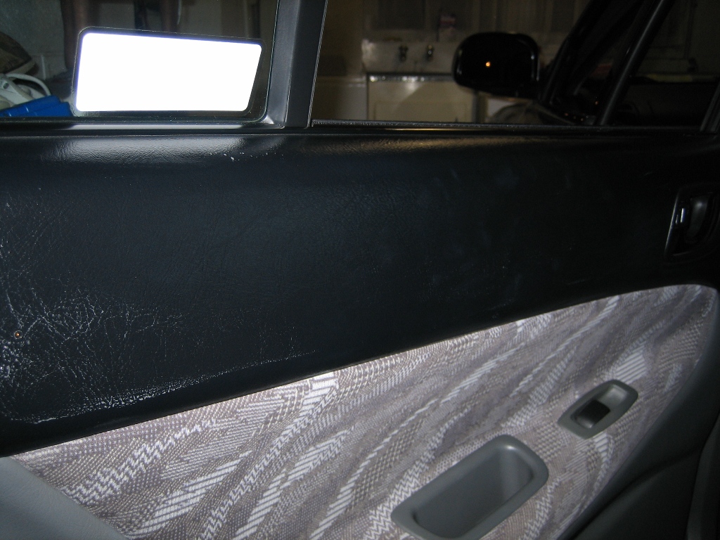 Door with Shampool Gel on it