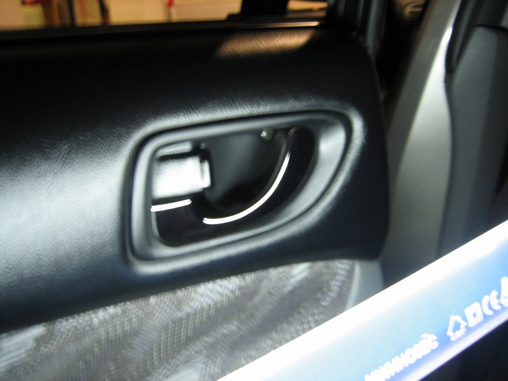 Doorhandle with wet Interior Guard