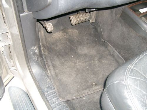 Driver Floor before