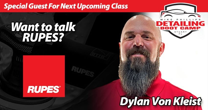Dylan von Kleist Mike Phillips Car Detailing Classes