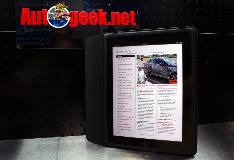 E-book Car Washing Page