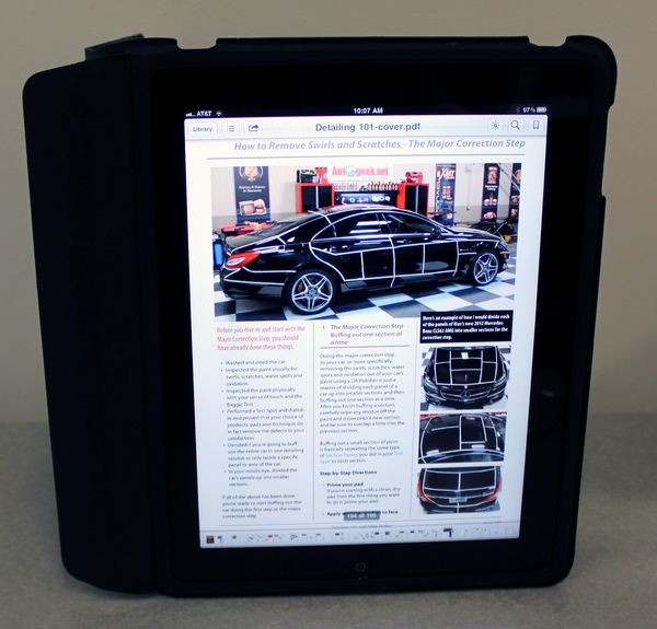 E-book Mock-up on car detailing by Mike Phillips