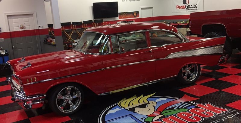 Earl the Plumbers 1957 Chevy Bel Air Mike Phillips