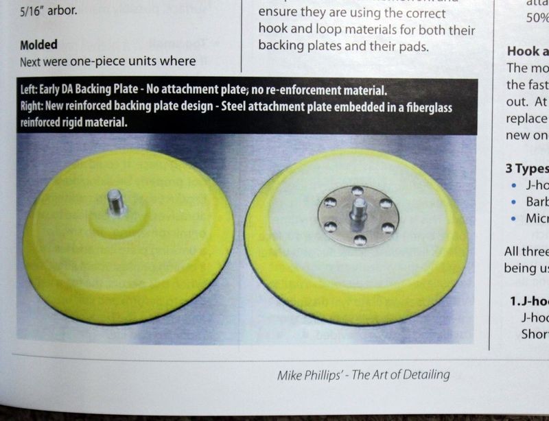 Early DA Backing Plate photo by Mike Phillips