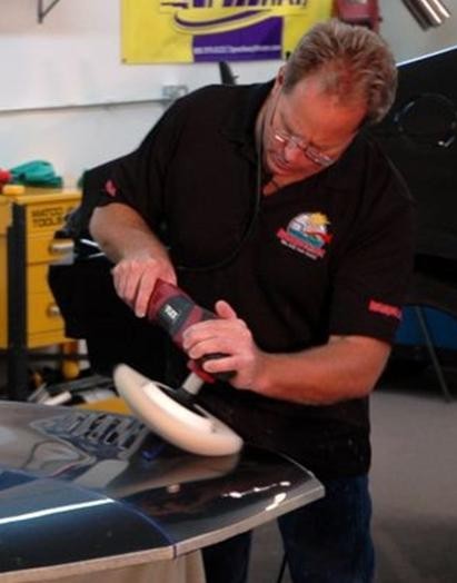 Edging with a rotary buffer Mike Phillips
