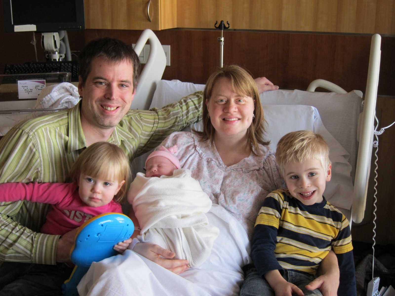 Elsie with family