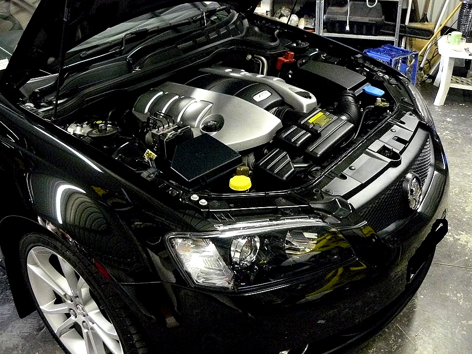 Engine bay detailing