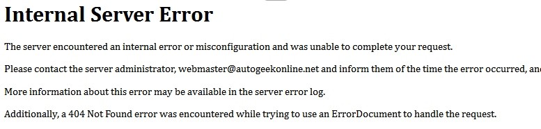 error