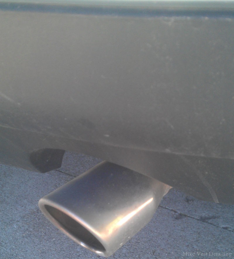 Exhaust Pipe Before