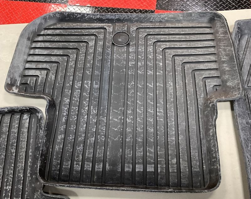 Extreme Floor Mat Makeover BLACKFIRE Mat Cleaner and Protectant