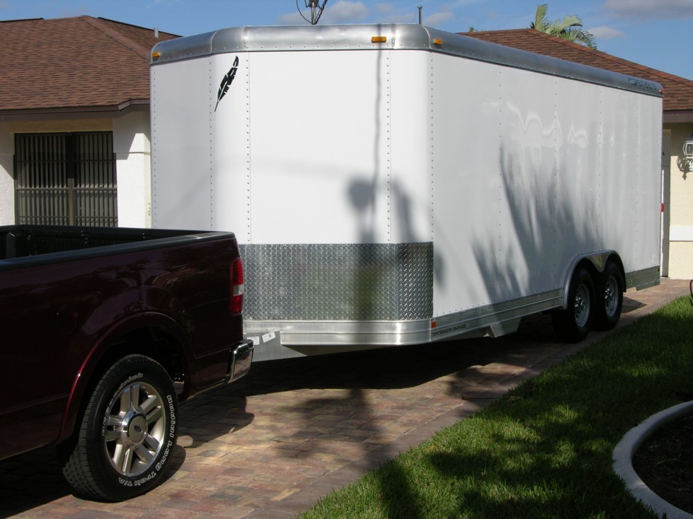 Featherlite Enclosed Car Trailer